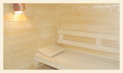 Unsere Sauna